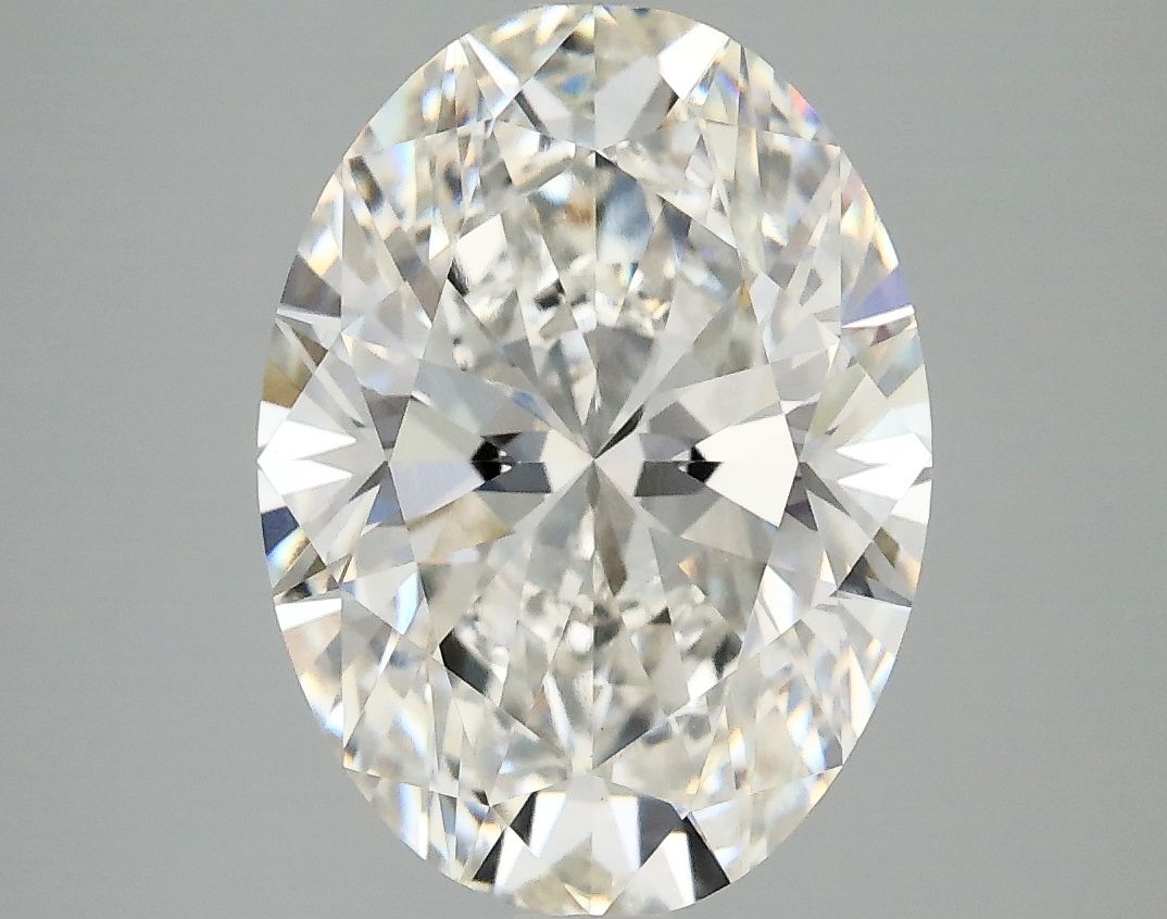 3.97 ct. oval Lab Grown Diamond front image