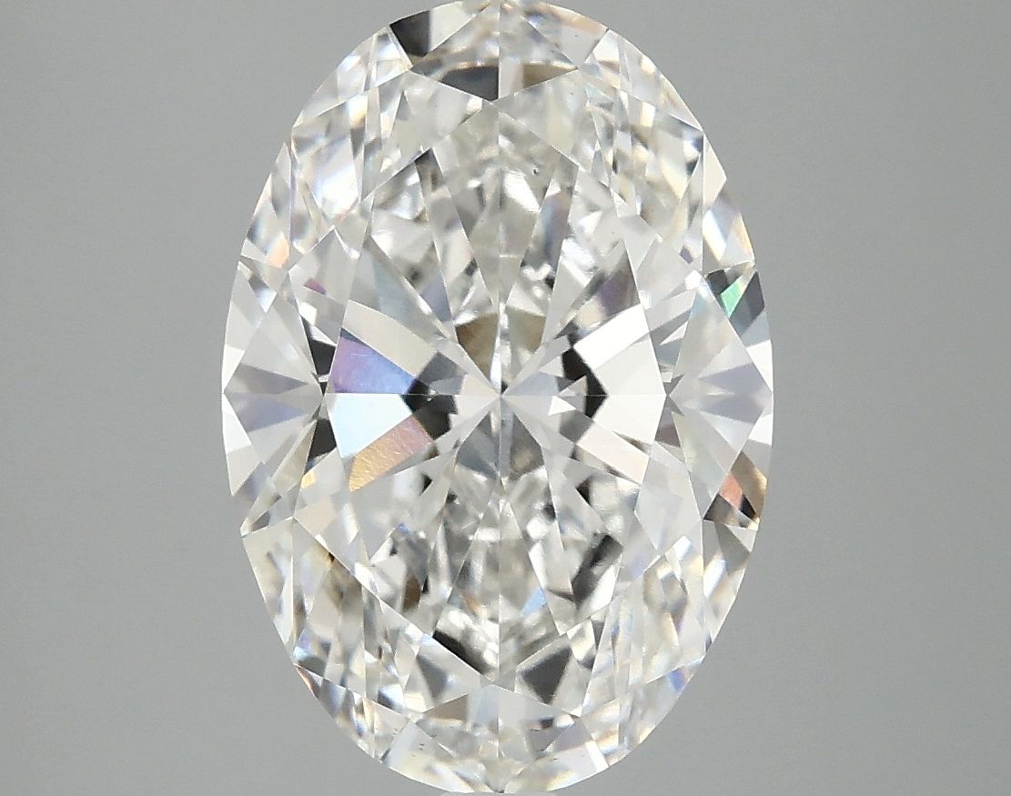 4.06 ct. oval Lab Grown Diamond front image