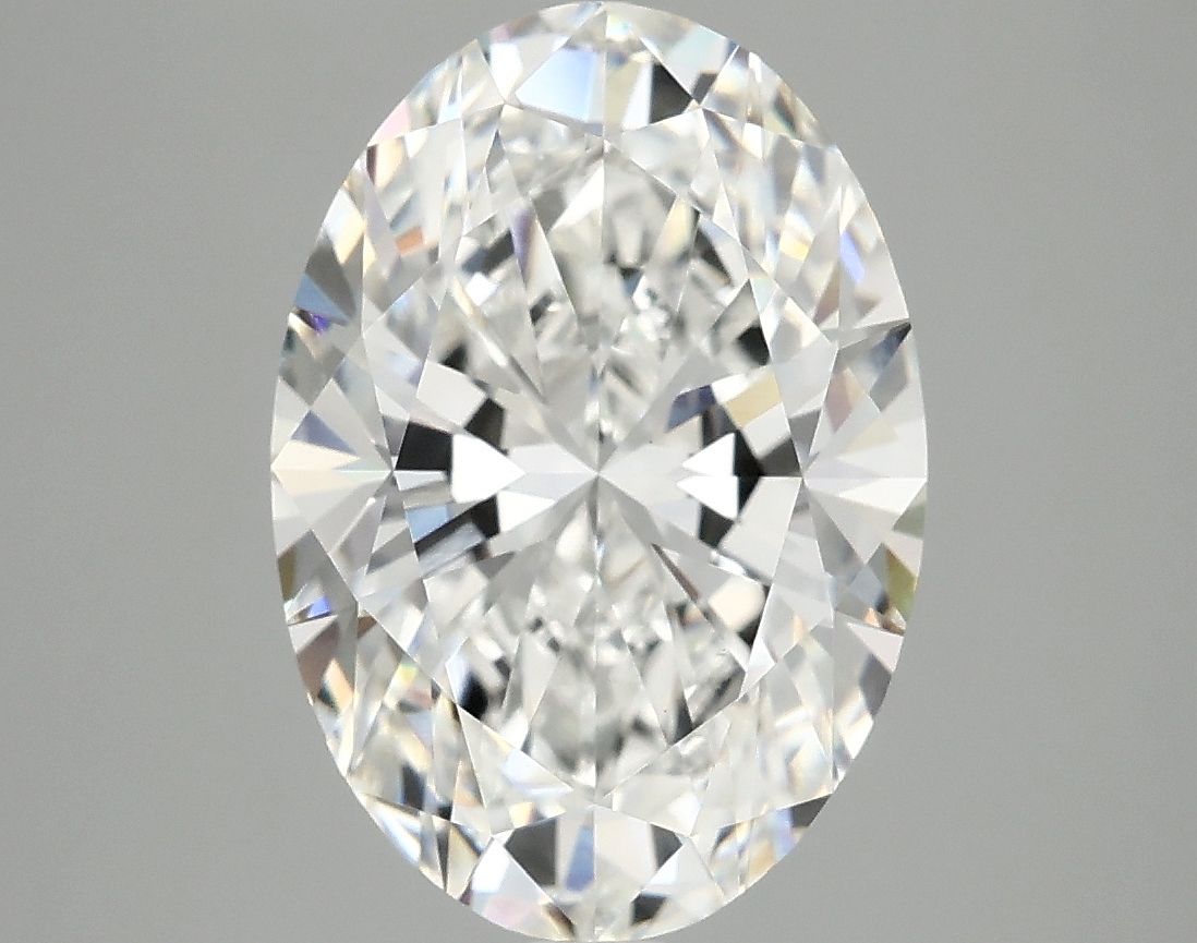 4.10 ct. oval Lab Grown Diamond front image