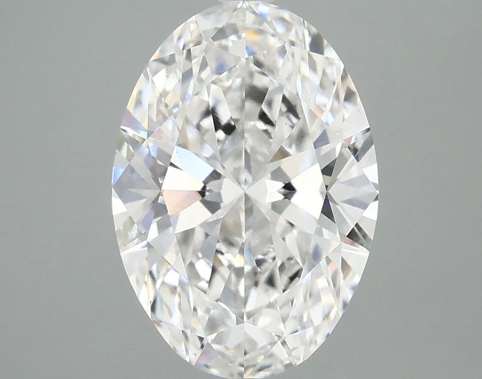 2.88 ct. oval Lab Grown Diamond front image