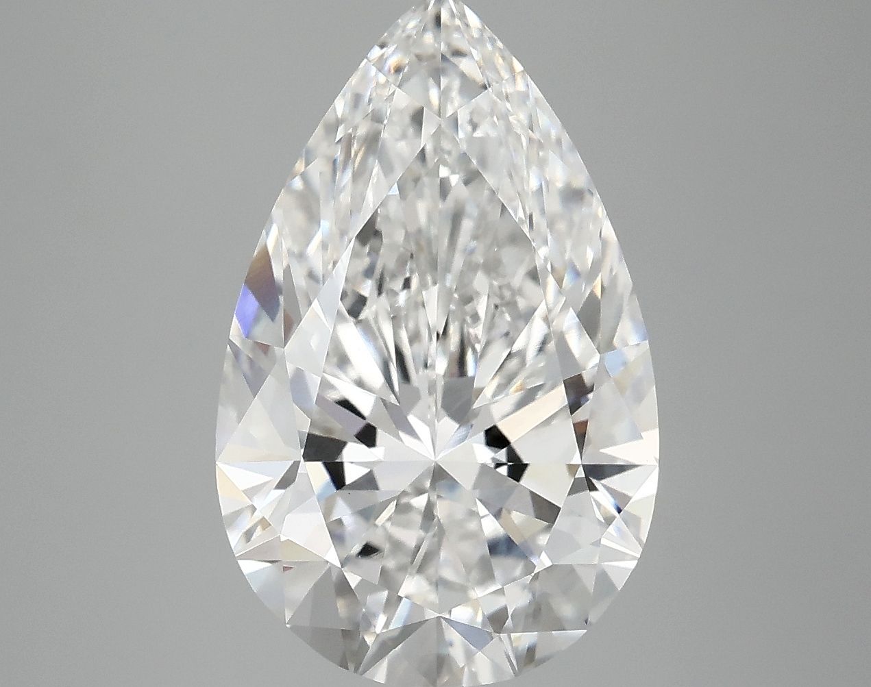 5.07 ct. pear Lab Grown Diamond front image