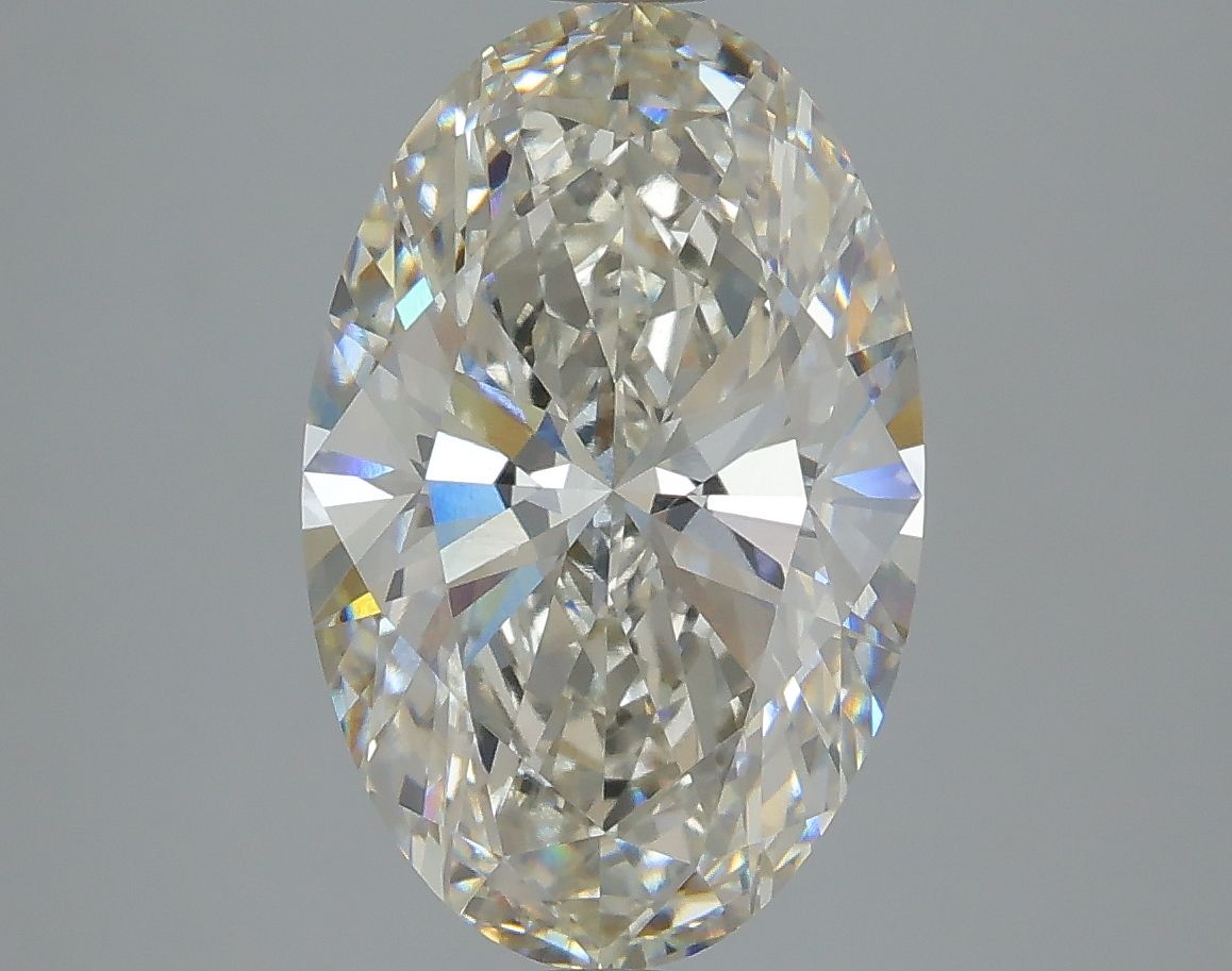 4.02 ct. oval Lab Grown Diamond front image