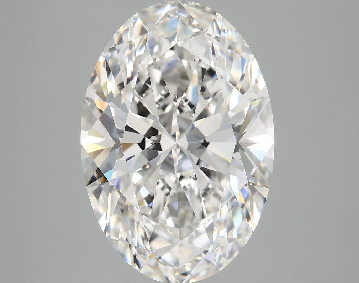 4.07 ct. oval Lab Grown Diamond front image