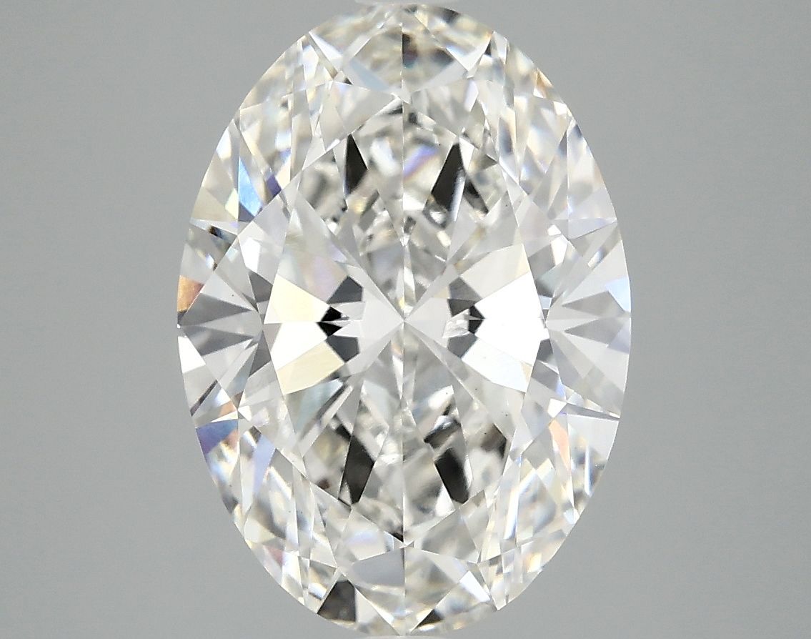 4.06 ct. oval Lab Grown Diamond front image