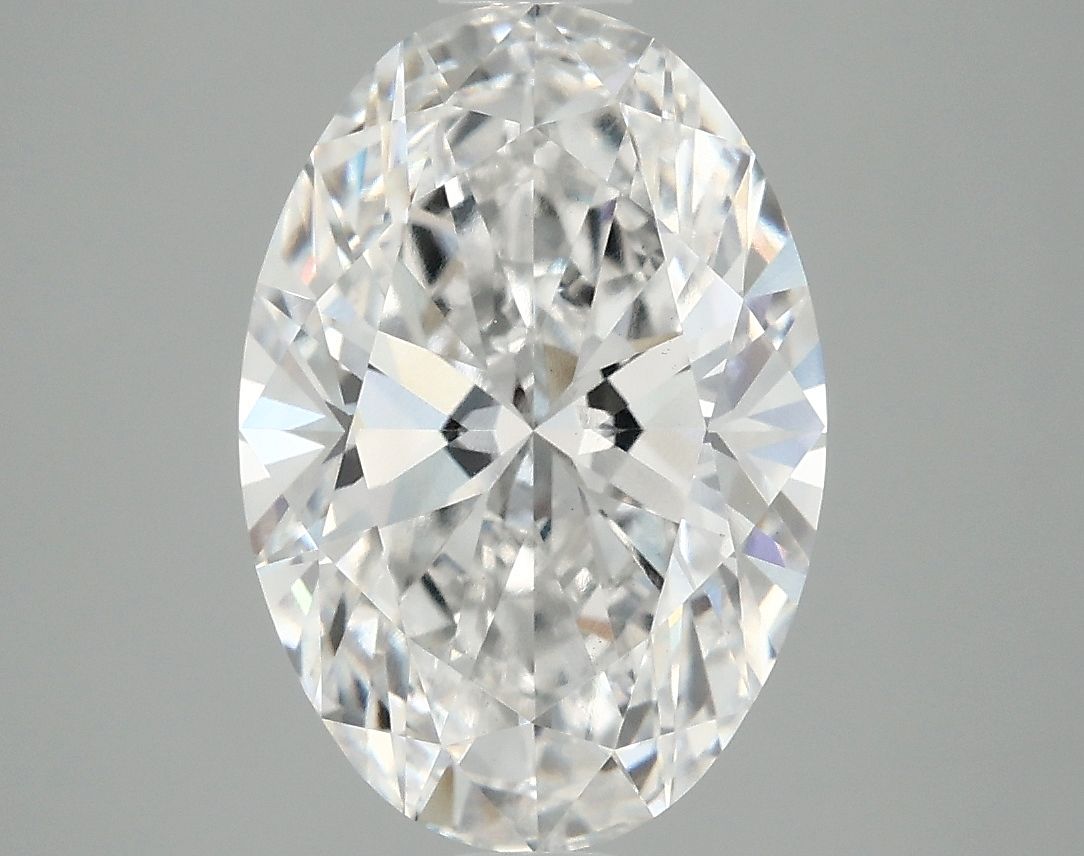 4.10 ct. oval Lab Grown Diamond front image