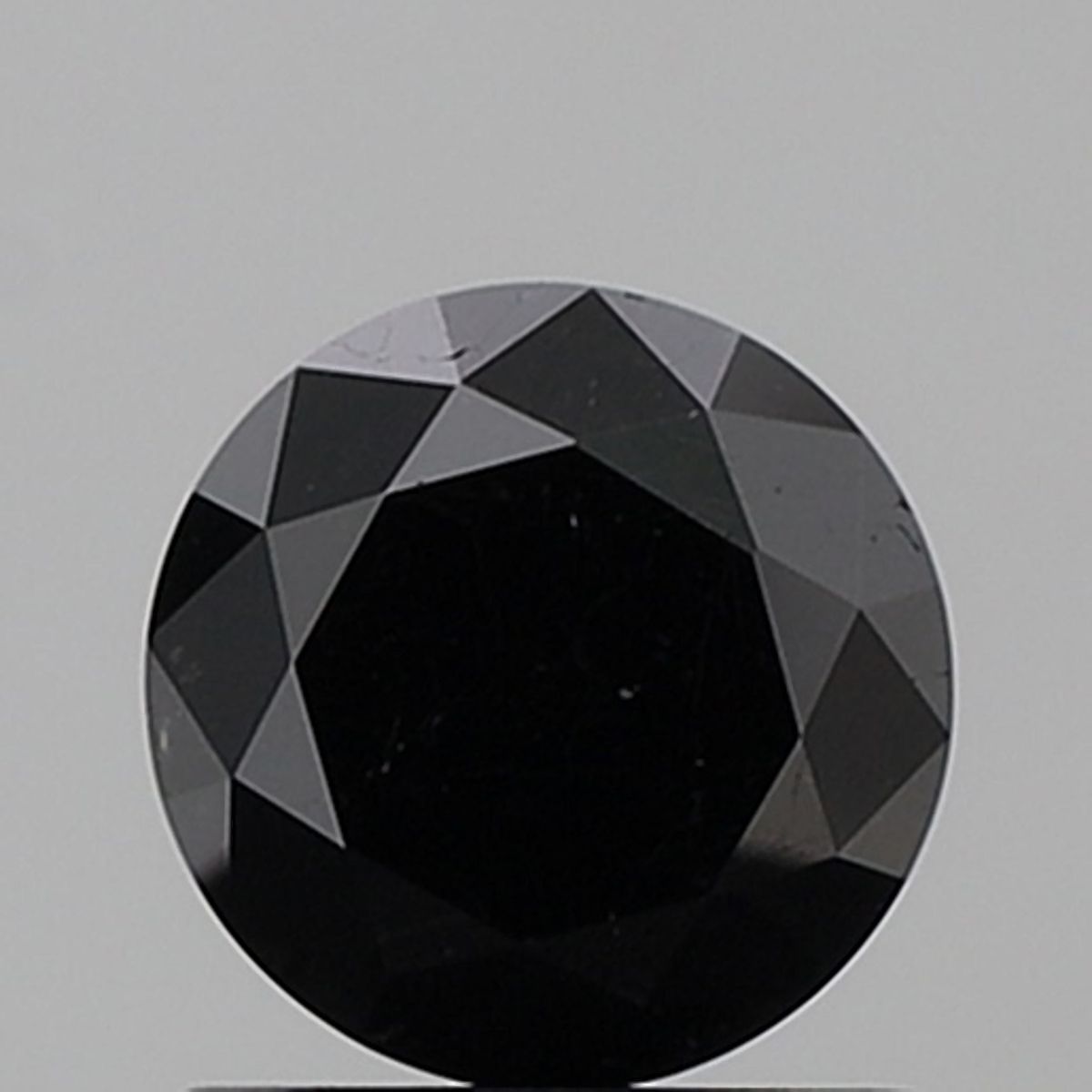 1.25 Carat Round Diamond Fancy Black VVS2