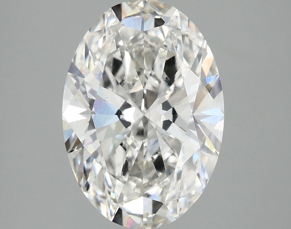 2.92 ct. oval Lab Grown Diamond front image