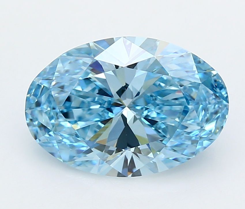 3.17 ct. oval Lab Grown Diamond front image