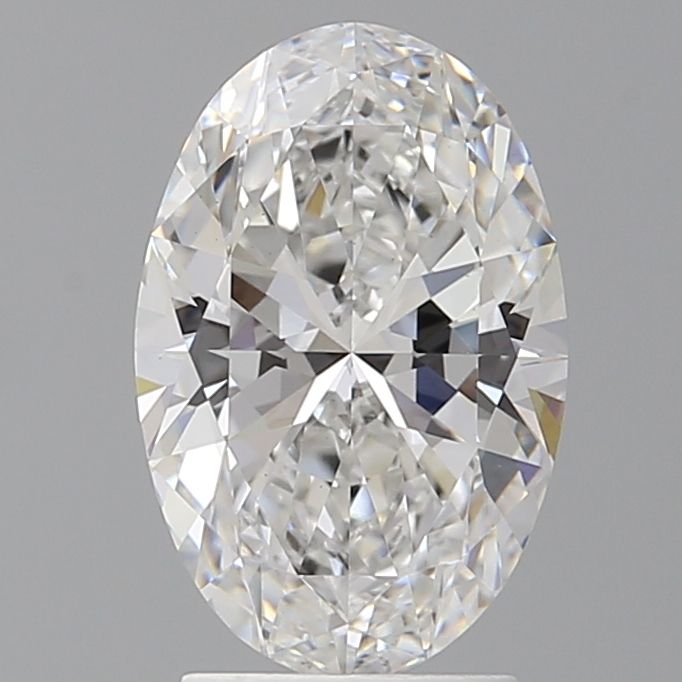 2.60 ct. oval Lab Grown Diamond front image