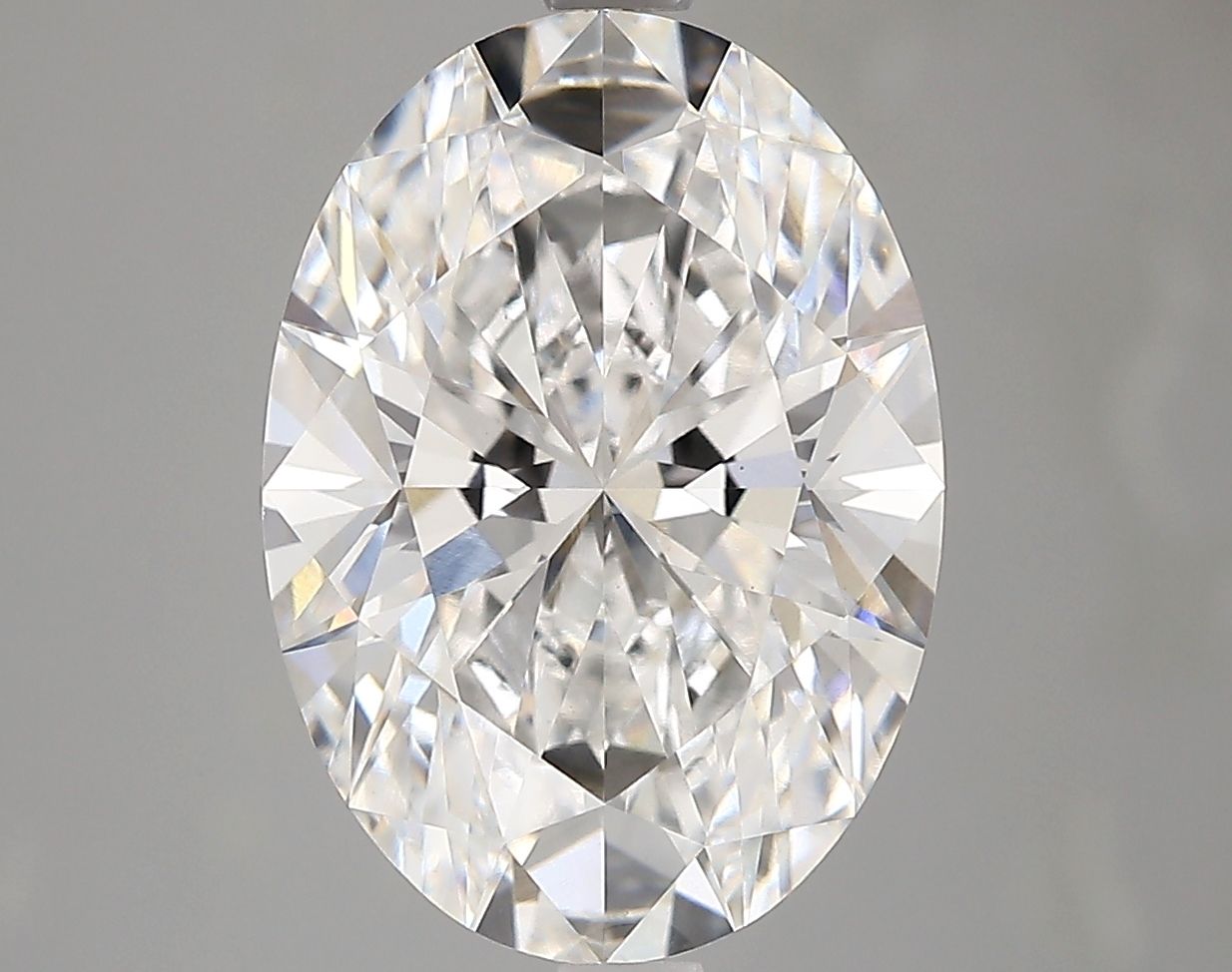 4.10 ct. oval Lab Grown Diamond front image
