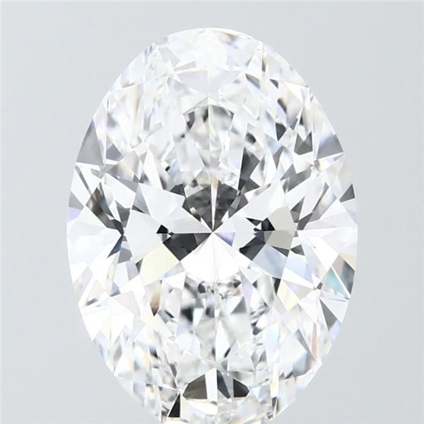 4.09 ct. oval Lab Grown Diamond front image