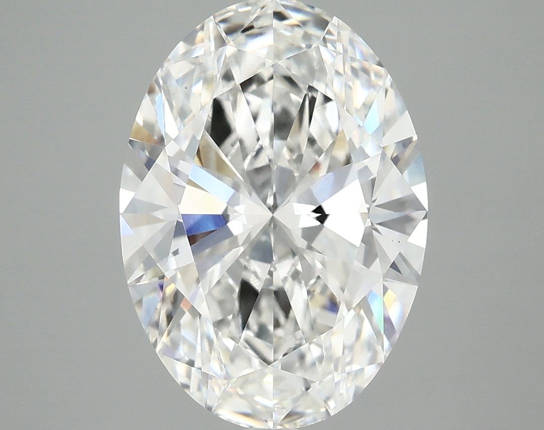 3.95 ct. oval Lab Grown Diamond front image
