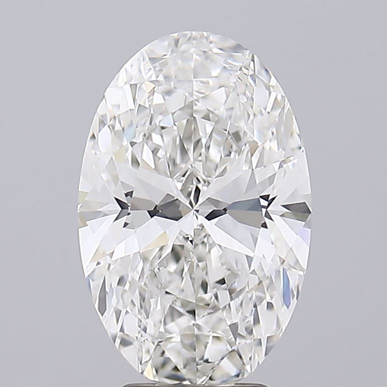 4.10 ct. oval Lab Grown Diamond front image