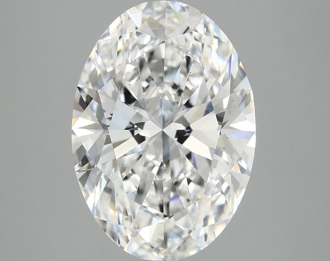 3.91 ct. oval Lab Grown Diamond front image