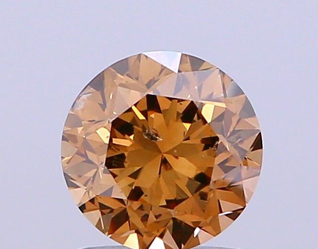 1.18 Carat Round Diamond Fancy Brown SI2