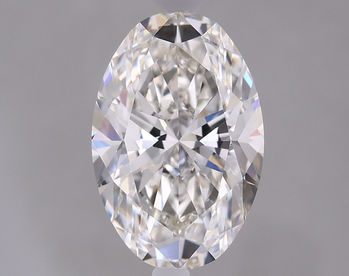 2.06 ct. oval Lab Grown Diamond front image