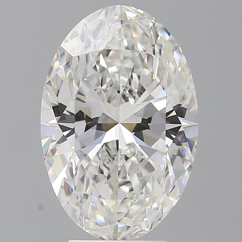 5.04 ct. oval Lab Grown Diamond front image