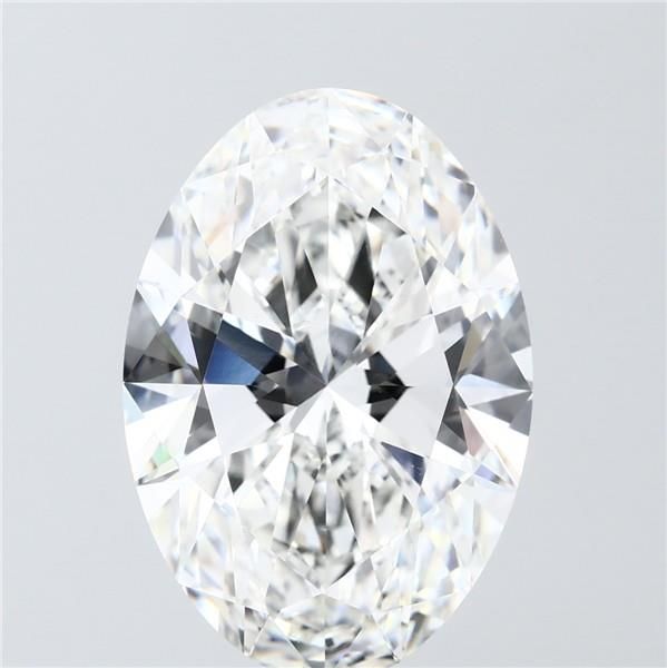 8.01 ct. oval Lab Grown Diamond front image