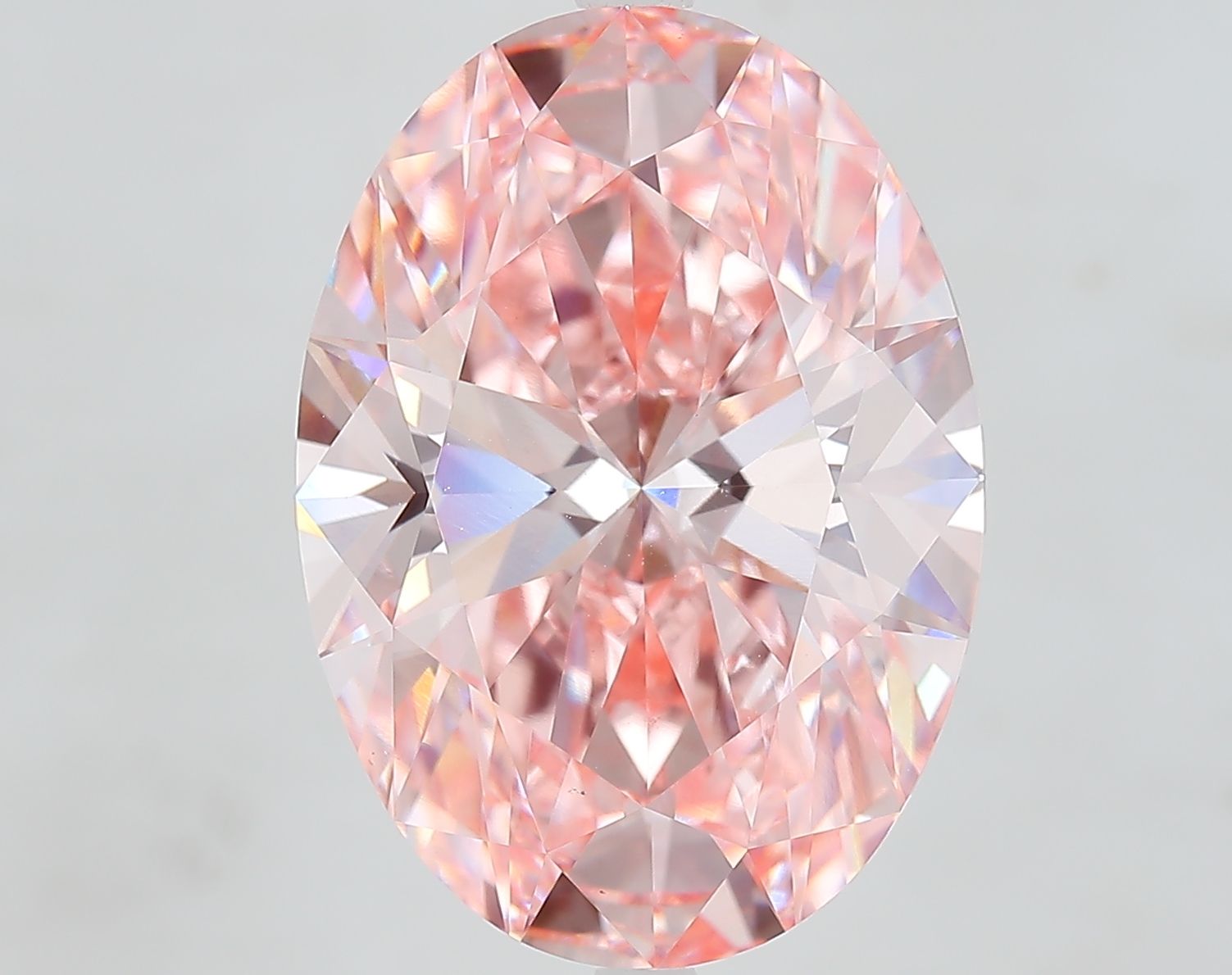 10.79 ct. oval Lab Grown Diamond front image