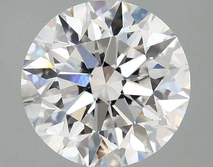 2.57 ct. round Lab Grown Diamond front image