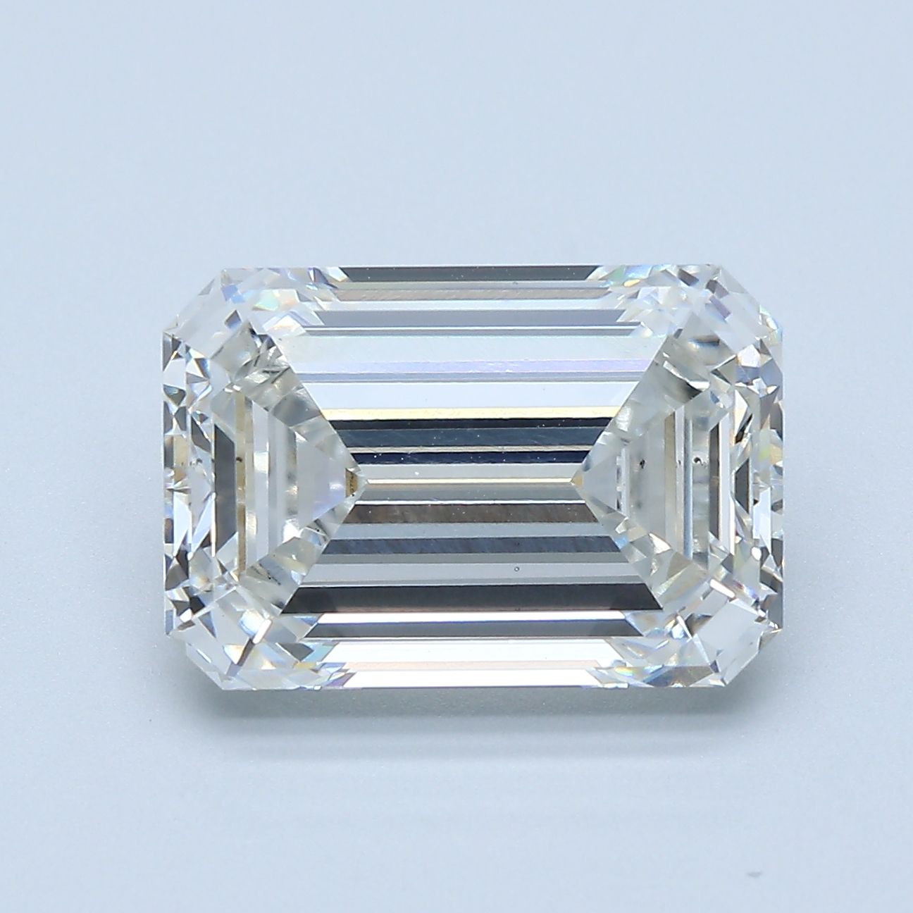 5.65 ct. emerald Lab Grown Diamond front image