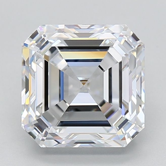 3.04 ct lab-grown Asscher Diamond