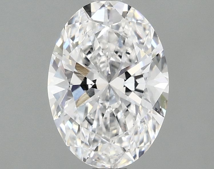 1.34 ct. oval Lab Grown Diamond front image