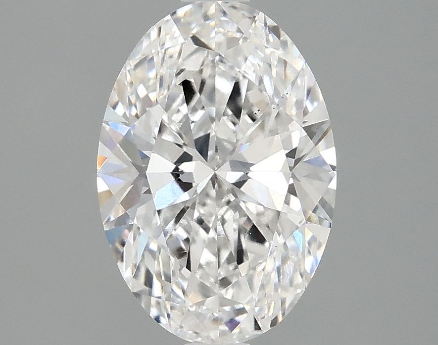 2.09 ct. oval Lab Grown Diamond front image