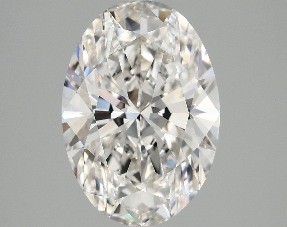 3.02 ct. oval Lab Grown Diamond front image