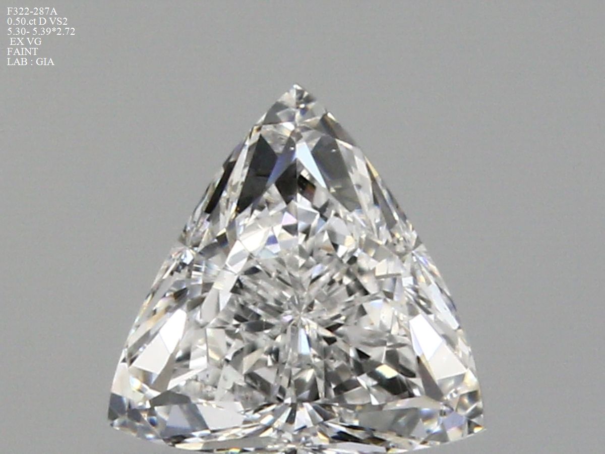 0.5 ct Triangular Diamond