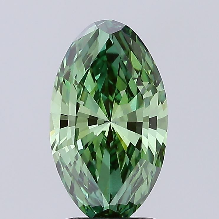 2.02 ct. oval Lab Grown Diamond front image