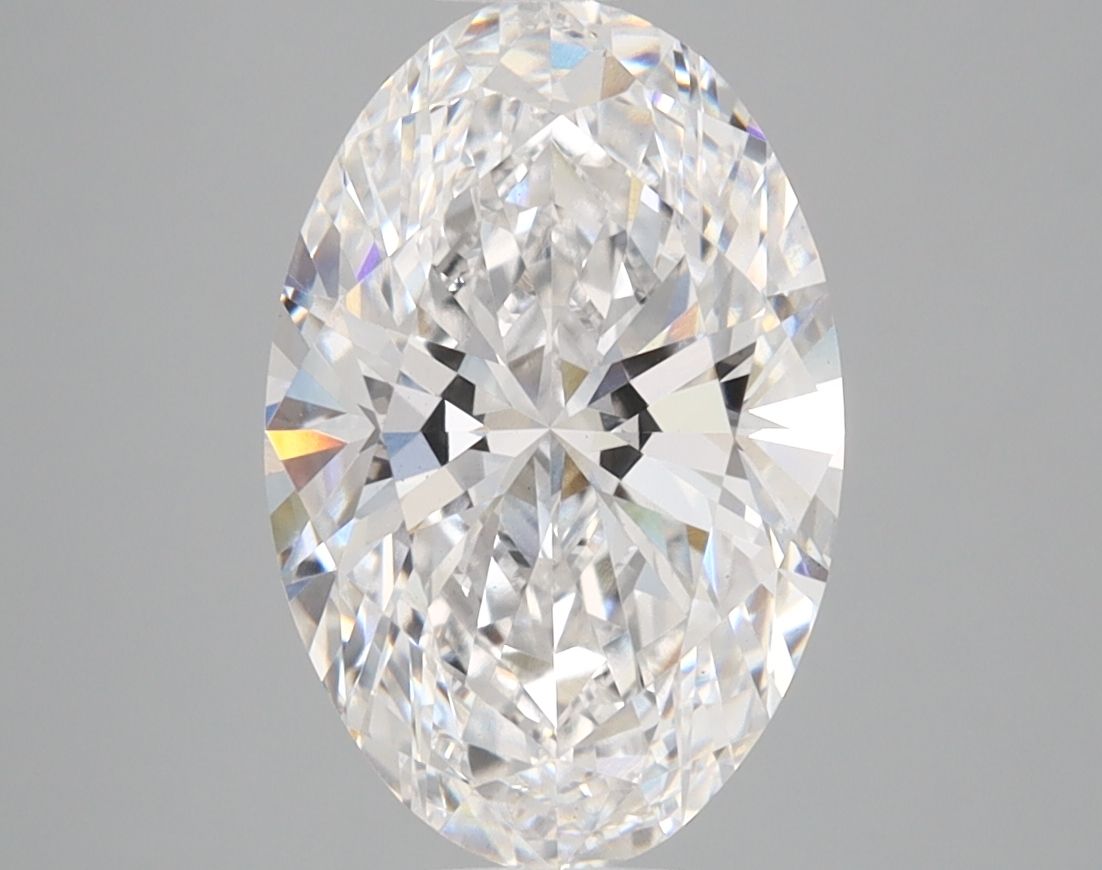 3.02 ct. oval Lab Grown Diamond front image