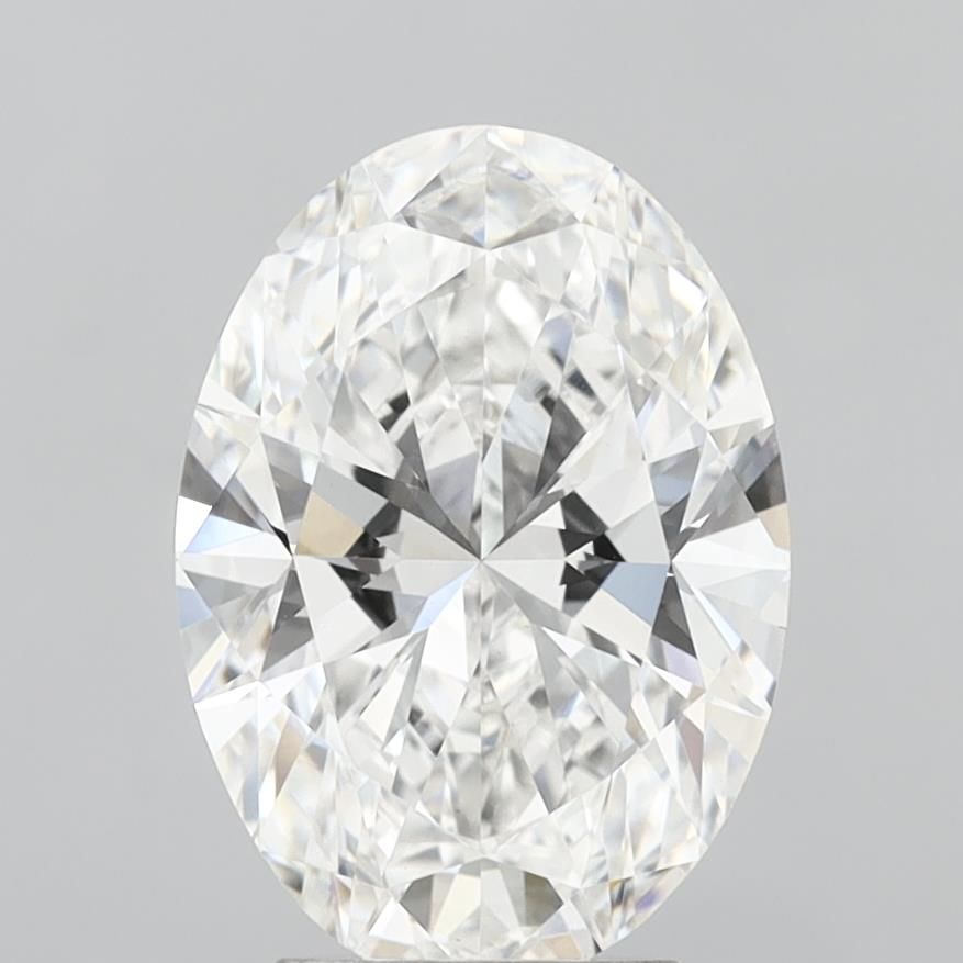 4.02 ct. oval Lab Grown Diamond front image