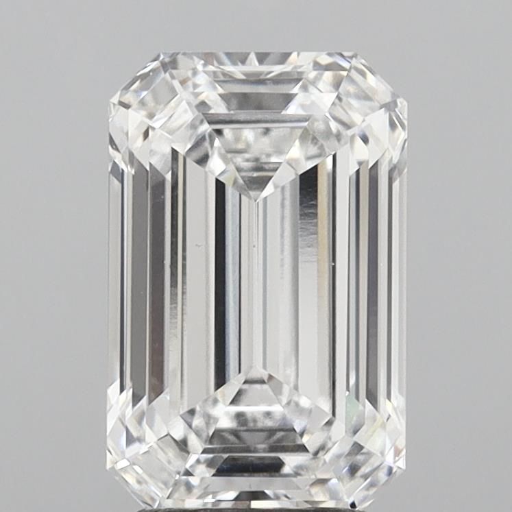 Diament LG szmaragdowy, 3.4 ct, D, VS1