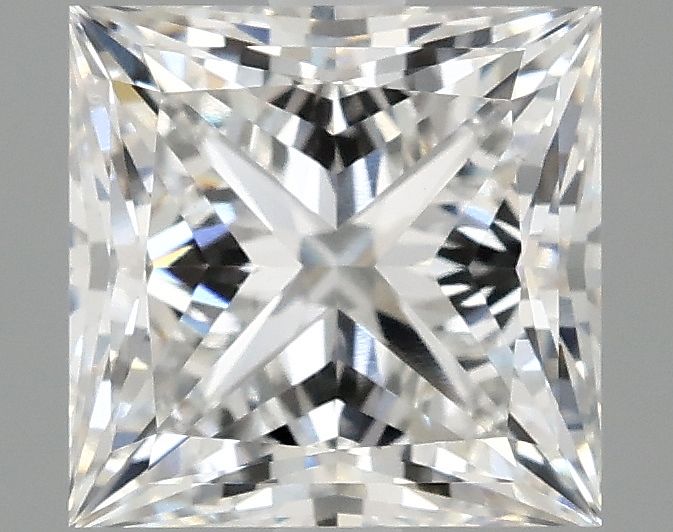 2.10 ct. princess Lab Grown Diamond front image