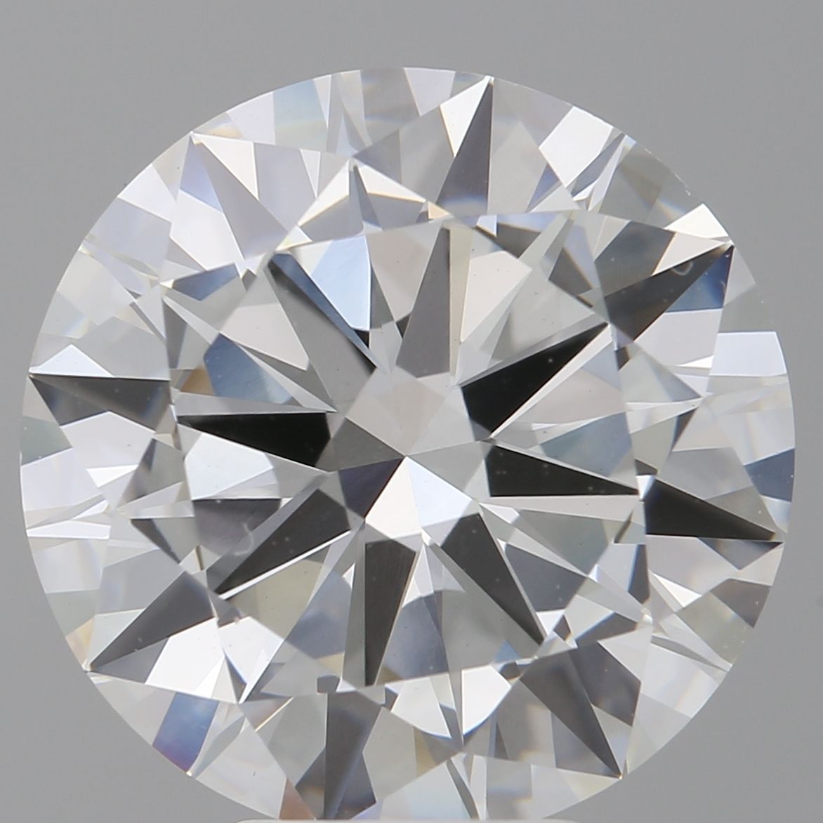 6.04 ct. round Lab Grown Diamond front image