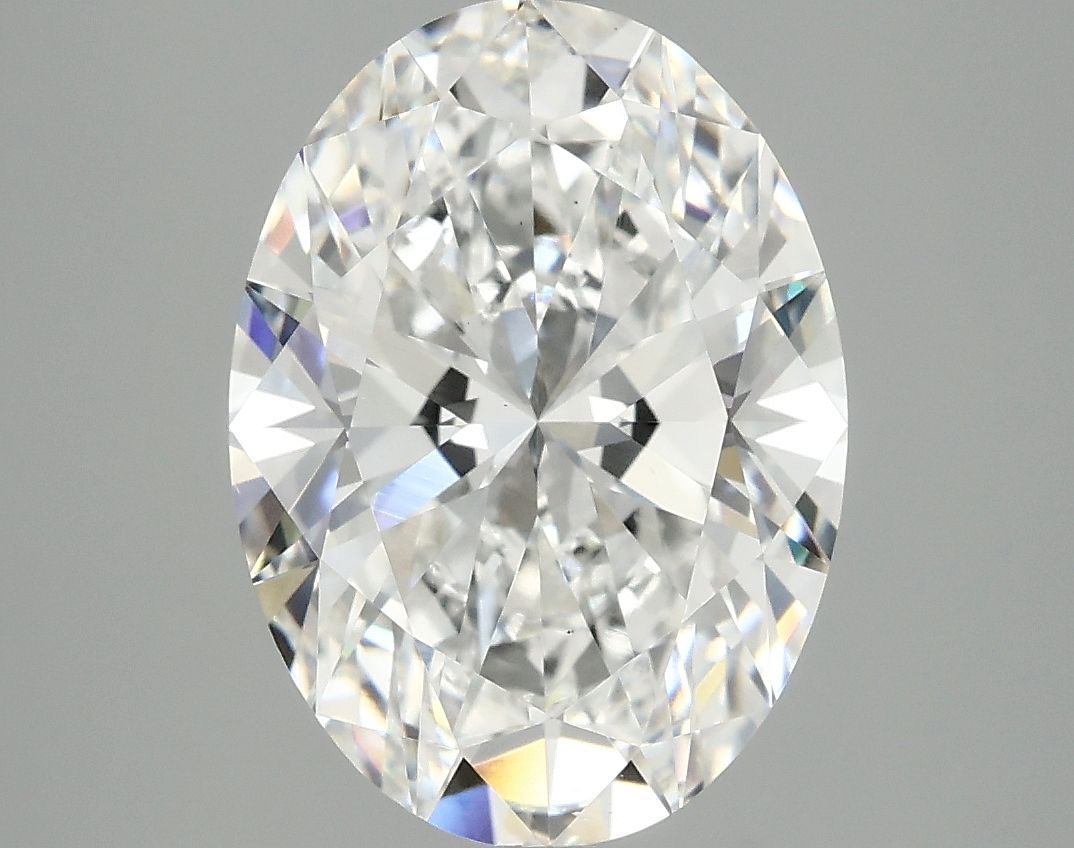 4.09 ct. oval Lab Grown Diamond front image