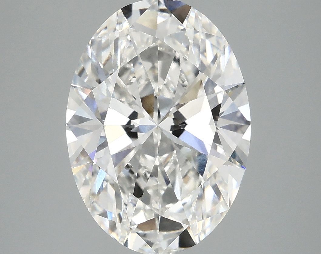 3.94 ct. oval Lab Grown Diamond front image