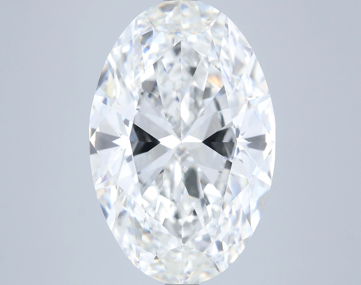 9.03 ct. oval Lab Grown Diamond front image