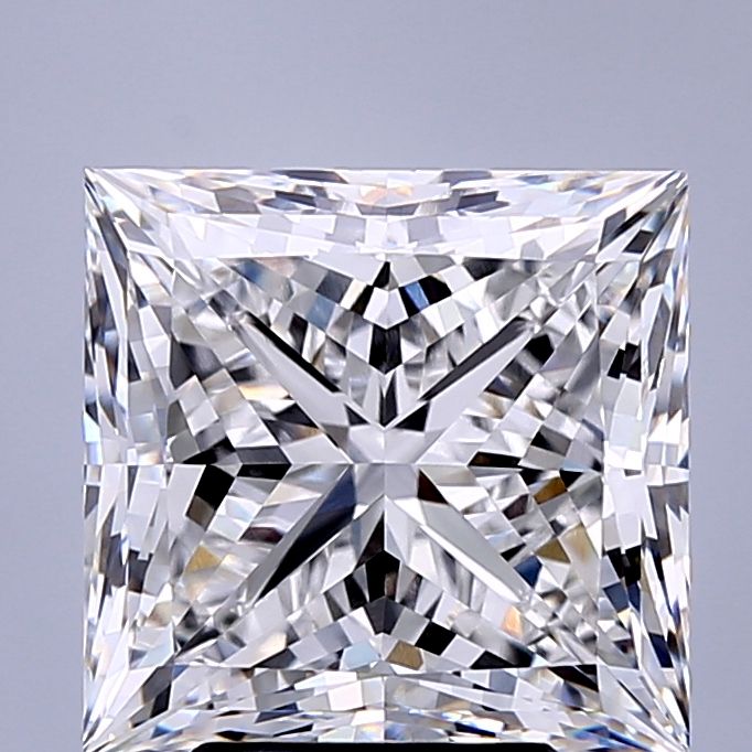 5.60 ct. princess Lab Grown Diamond front image
