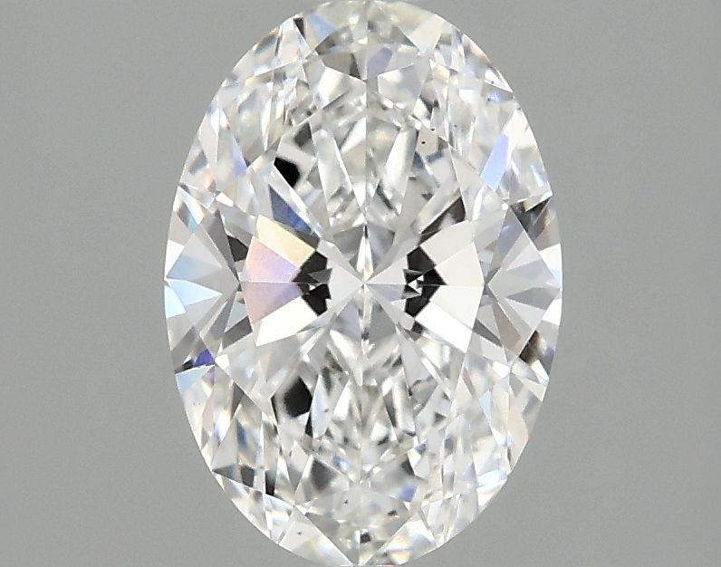 1.58 ct. oval Lab Grown Diamond front image