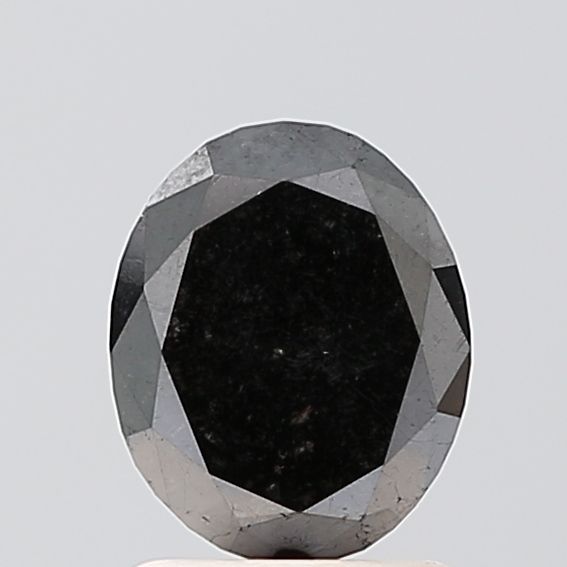 1.2 Carat Oval Diamond Black VVS2