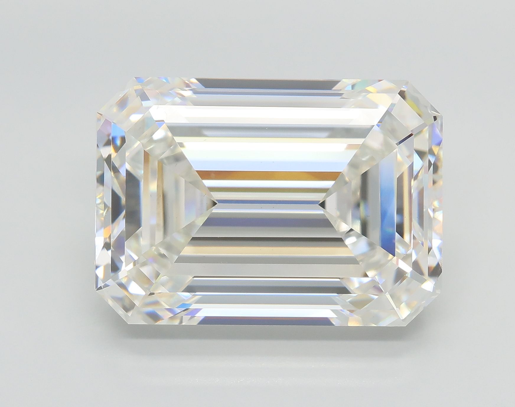 13.08 ct. emerald Lab Grown Diamond front image