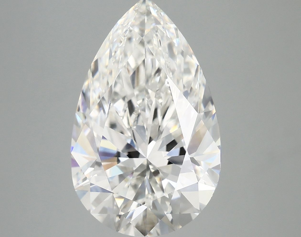 5.07 ct. pear Lab Grown Diamond front image