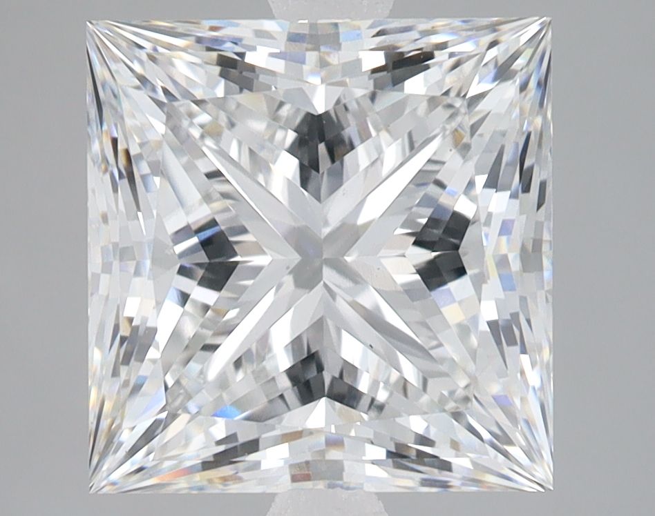 5.06 ct. princess Lab Grown Diamond front image