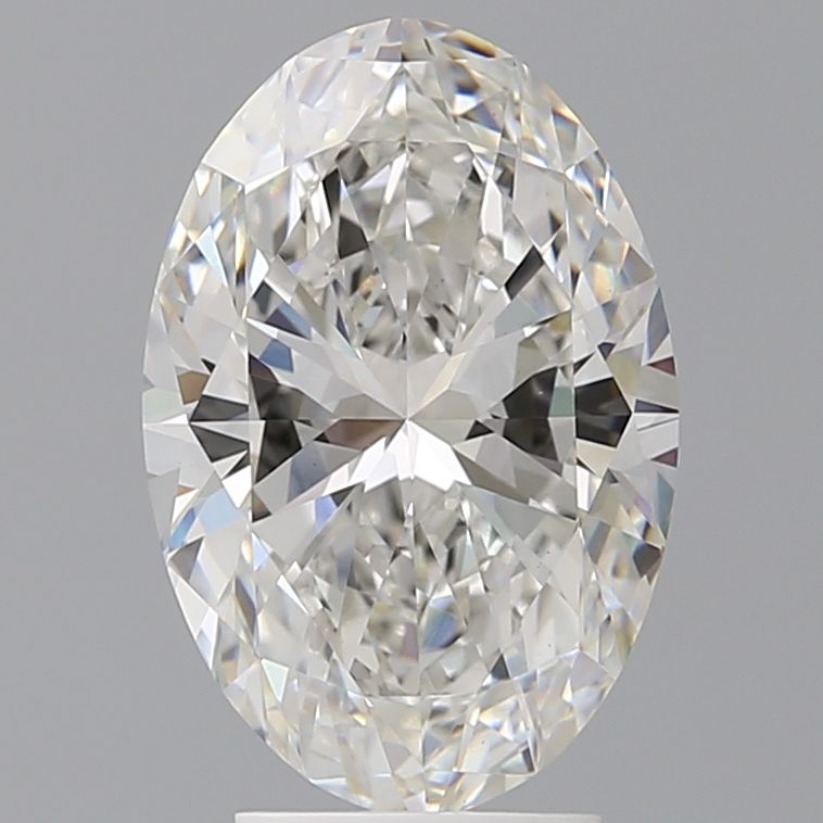 4.05 ct. oval Lab Grown Diamond front image