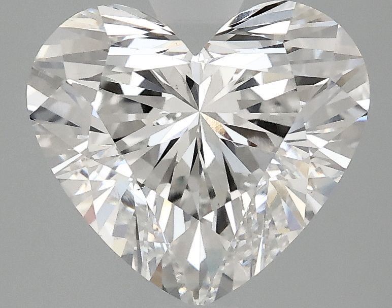 3.09 carat f VS1 EX Cut IGI heart diamond