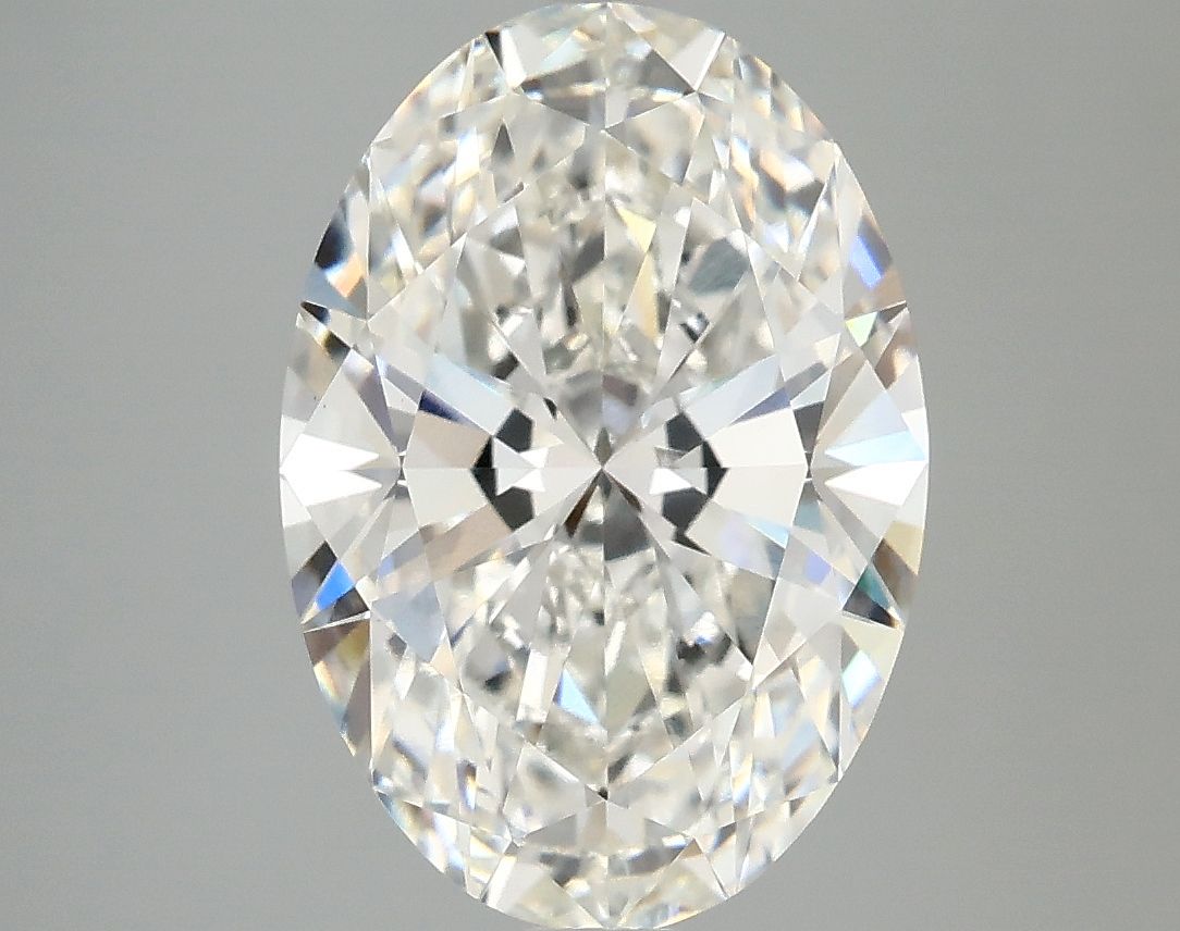 3.76 ct. oval Lab Grown Diamond front image
