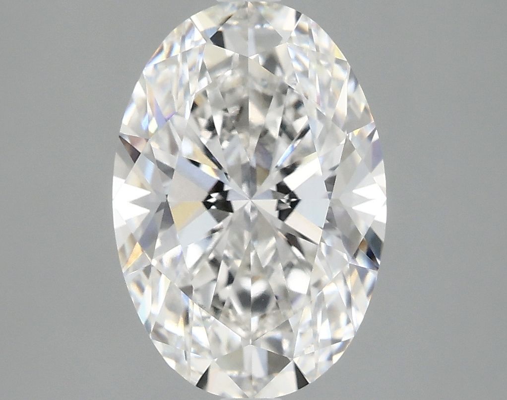 3.02 ct. oval Lab Grown Diamond front image