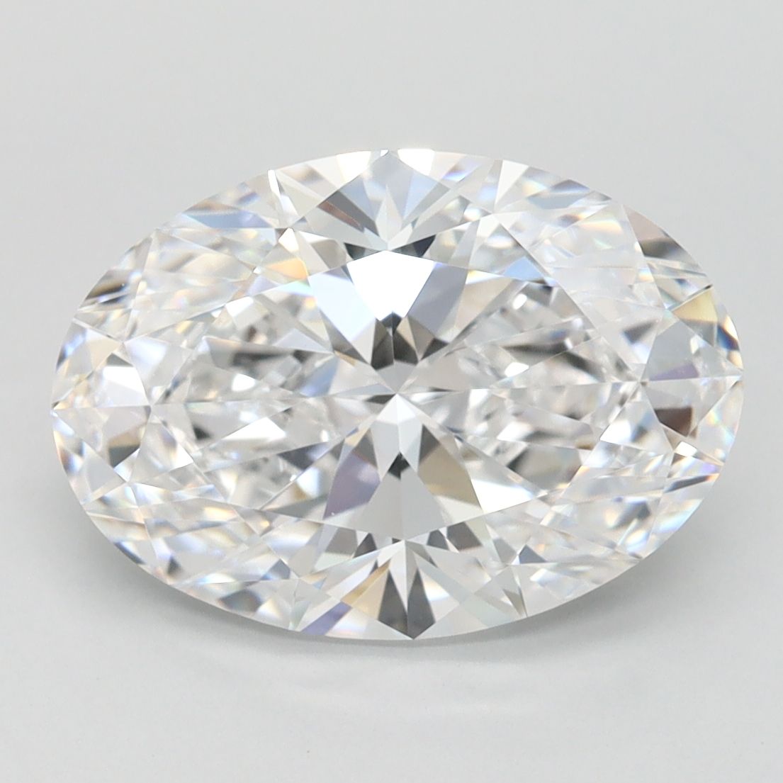 3.01 ct. oval Lab Grown Diamond front image